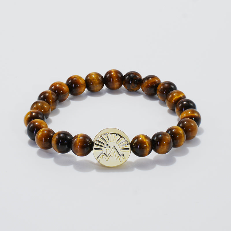 Tiger Eye Bracelet | Courage & Strength in Faith